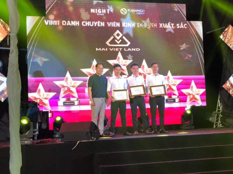 Mai Việt Land được vinh danh top 7 đại lý tiêu biểu của chủ đầu tư Flamingo Group