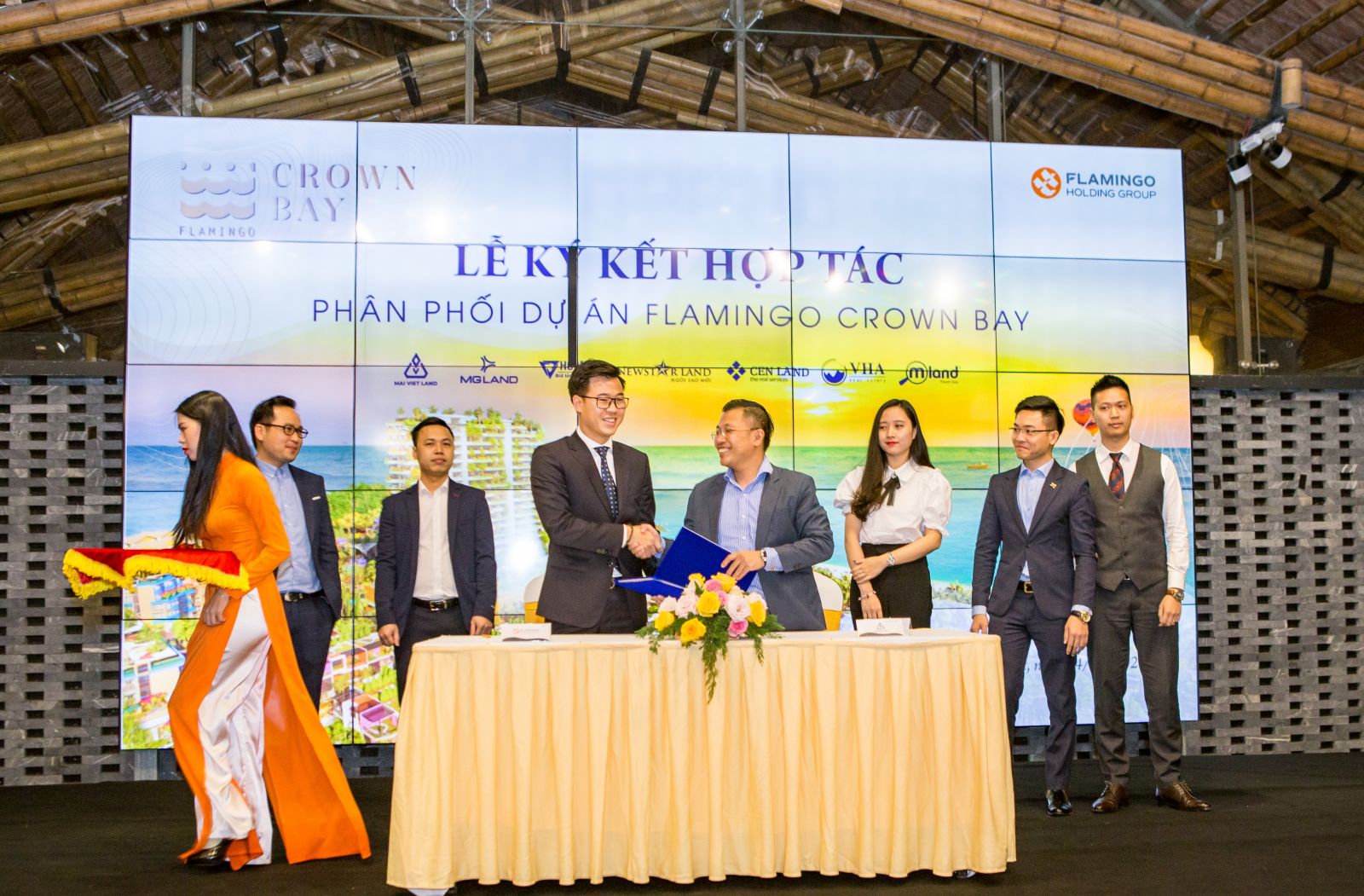 Mai Việt Land ký hợp đồng phân phối chính thức dự án FLAMINGO CROWN BAY