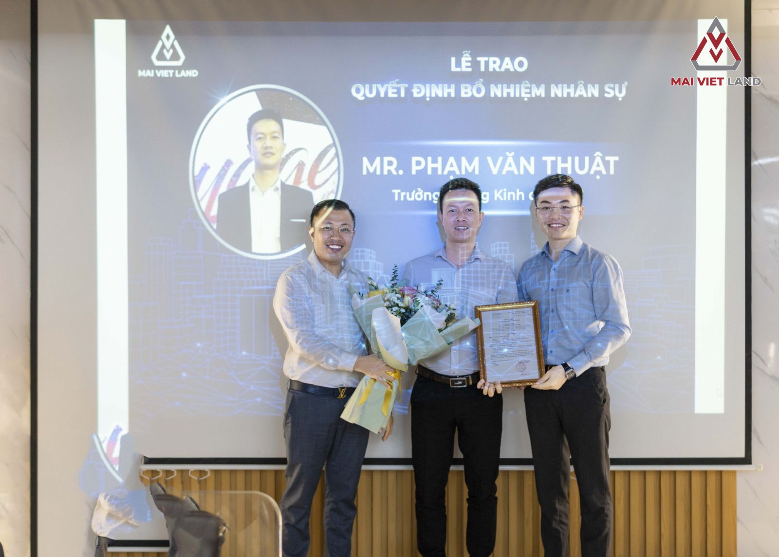 Mai Việt Land bổ nhiệm các Trưởng phòng kinh doanh mới